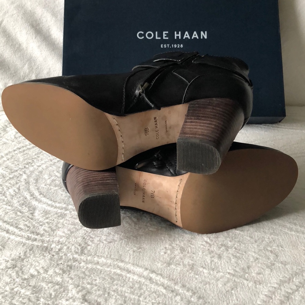 SOLD | Cole Haan | Cassidy Buckle Boots - Picture 5 of 8